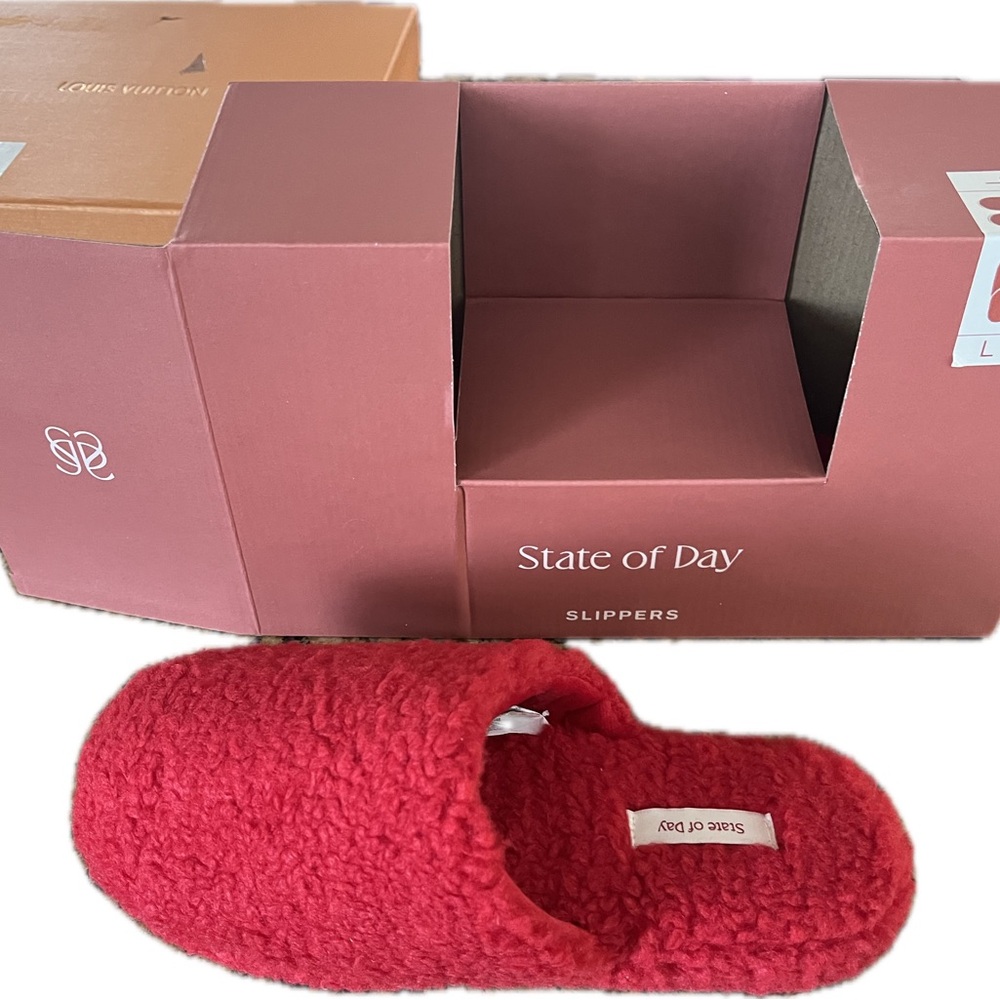 Red Slippers - Picture 2 of 4